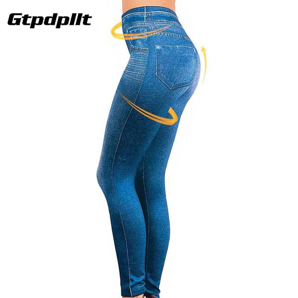 Women Fleece Jeans Genie Slim Fashion  2 Real Pockets