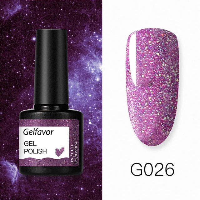 Nail Polish Glitter For Manicure UV