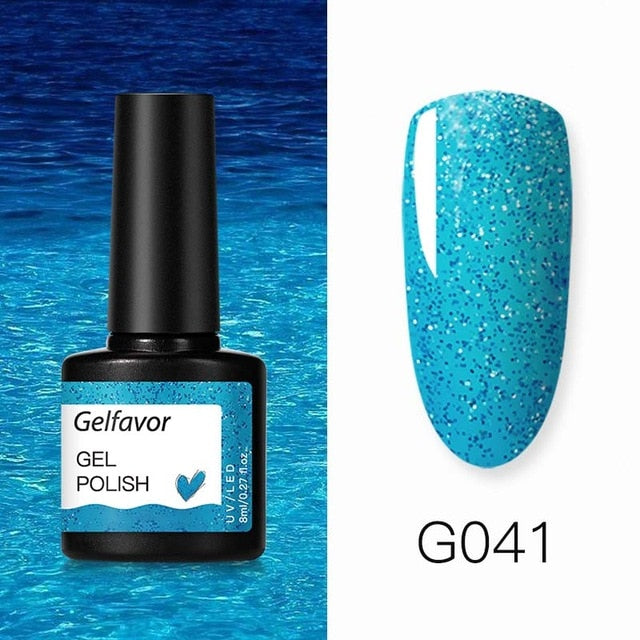 Nail Polish Glitter For Manicure UV