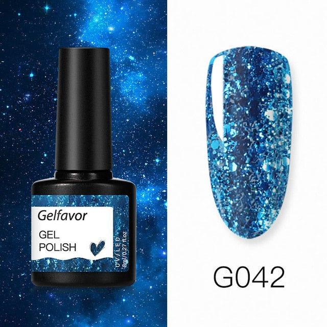 Nail Polish Glitter For Manicure UV