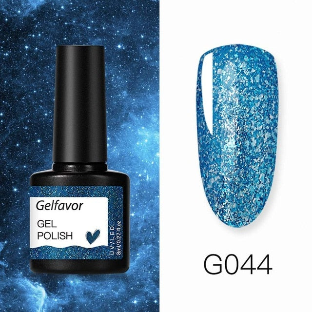 Nail Polish Glitter For Manicure UV