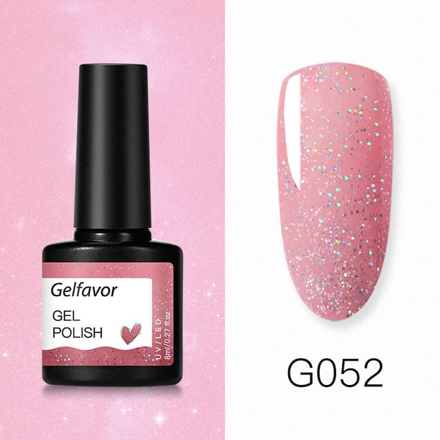 Nail Polish Glitter For Manicure UV