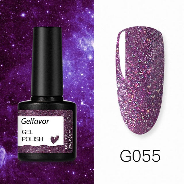Nail Polish Glitter For Manicure UV