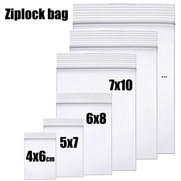 Ziplock Storage Bags Heavy-Duty
