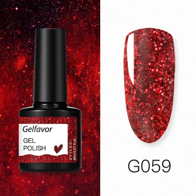 Nail Polish Glitter For Manicure UV