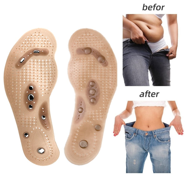 Foot Magnetic Massage Insole  Physiotherapy Therapy Acupressure